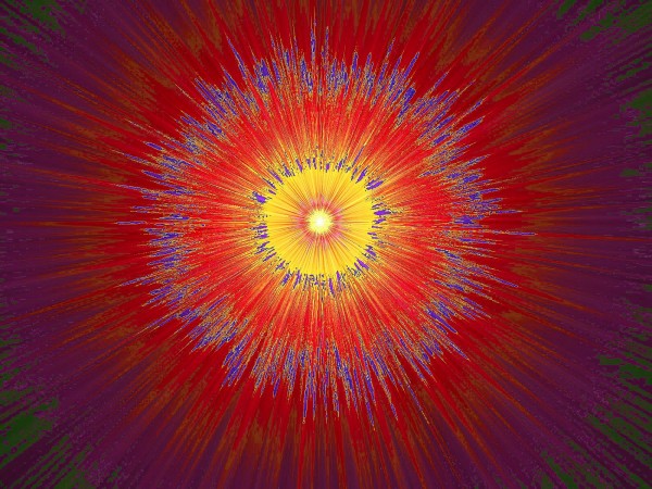 Abstract Sun 27 Digital Download